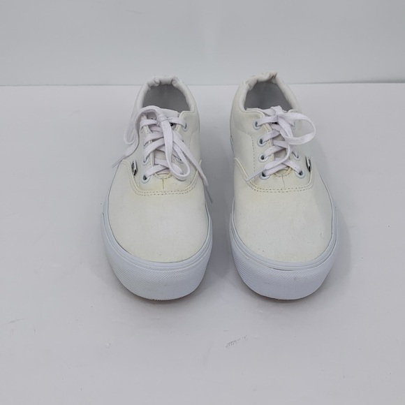 Vans Doheny platform canvas lace-up sneakers shoe women 8 - Picture 2 of 6